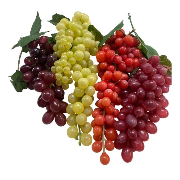 Artificial Grape Cluster Bundle - 4 Pieces - Picture 6 of 6